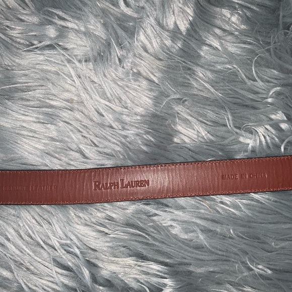 Ralph Lauren Navy Belt-Large - Picture 3 of 4